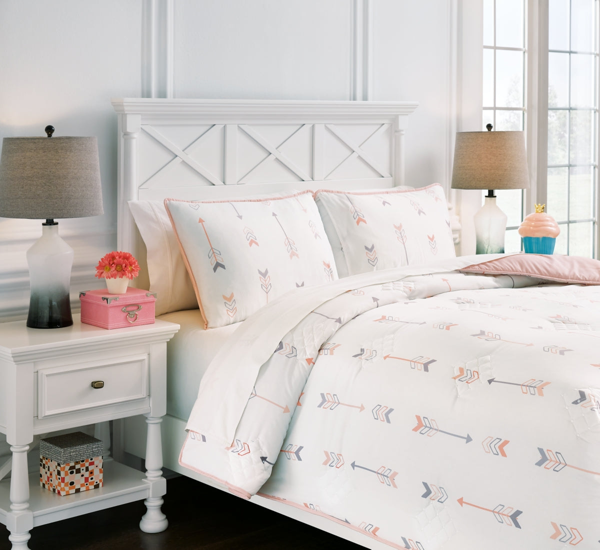 Lexann Full Comforter Set - furniture place usa