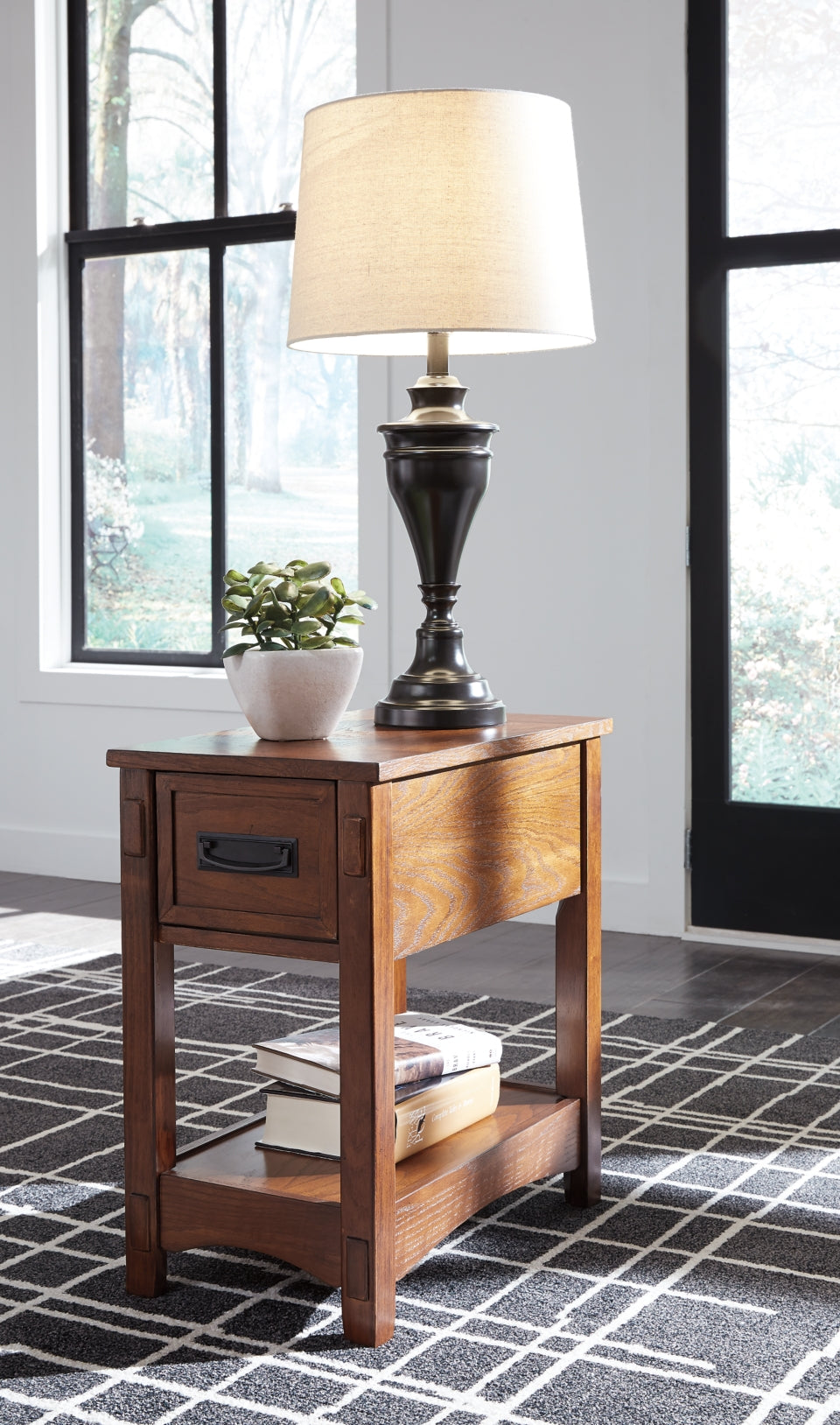 Breegin Chairside End Table - T007-319 - furniture place usa