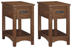 Breegin 2 End Tables - PKG008423 - furniture place usa