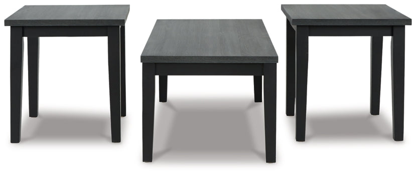 Garvine Table (Set of 3) - furniture place usa