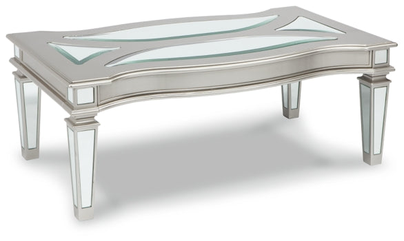 Tessani Coffee Table with 1 End Table - furniture place usa
