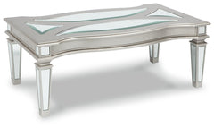 Tessani Coffee Table with 2 End Tables - furniture place usa
