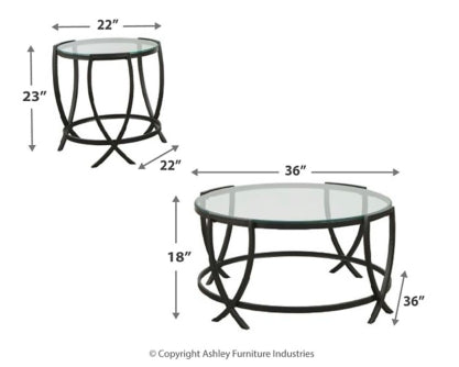 Tarrin Table (Set of 3) - furniture place usa
