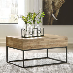 Gerdanet Lift-Top Coffee Table - furniture place usa