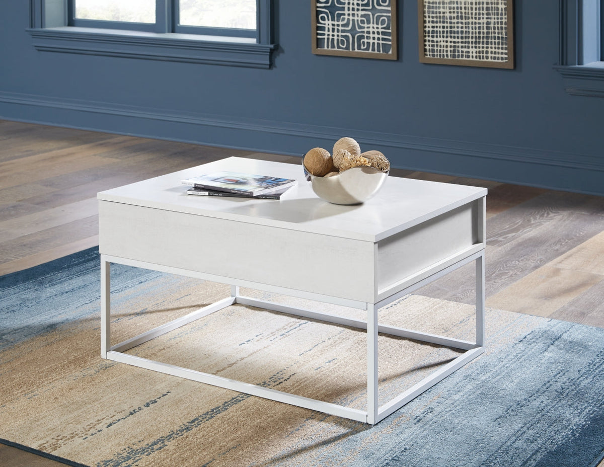 Deznee Lift Top Coffee Table - furniture place usa