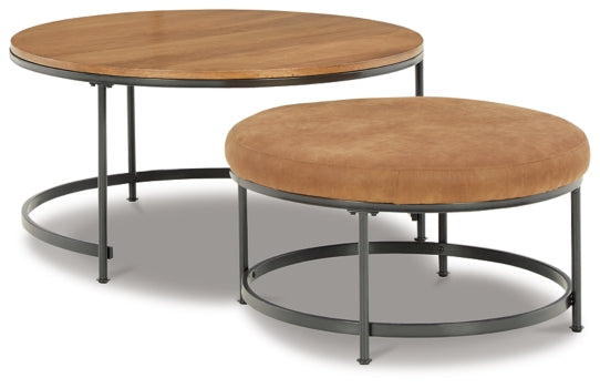 Drezmoore Nesting Coffee Table (Set of 2) - furniture place usa