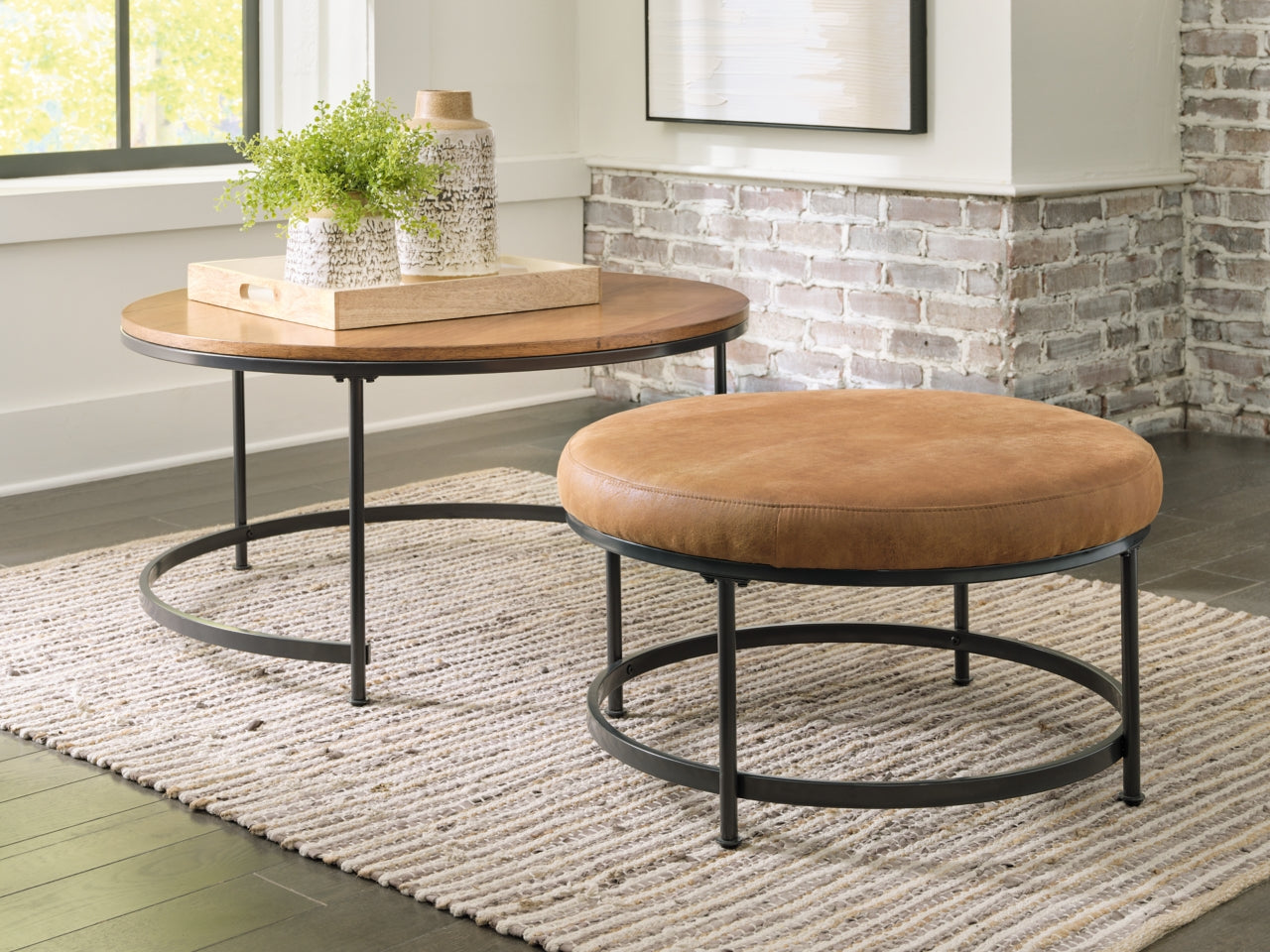 Drezmoore Nesting Coffee Table (Set of 2) - furniture place usa
