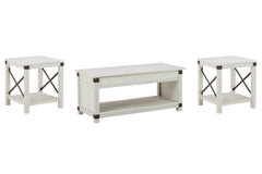 Bayflynn Coffee Table with 2 End Tables - furniture place usa