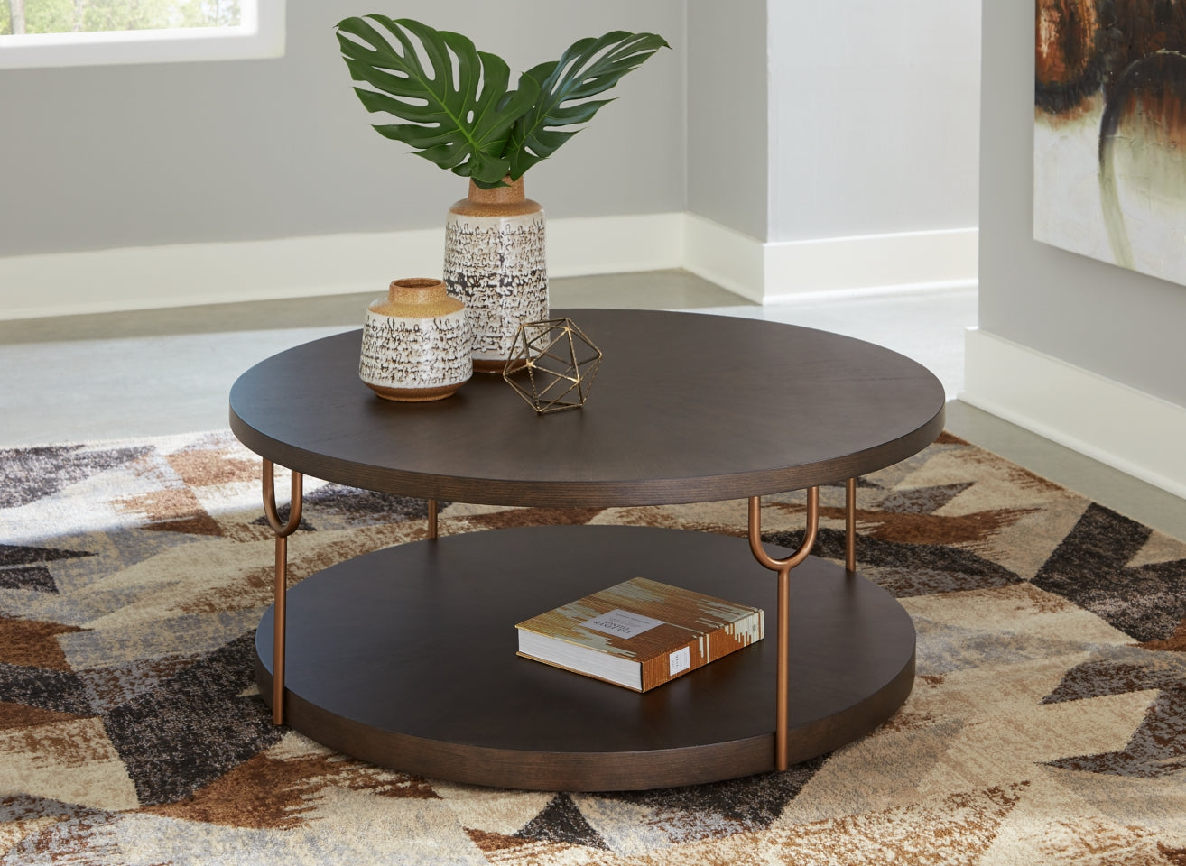 Brazburn Coffee Table with 1 End Table - furniture place usa
