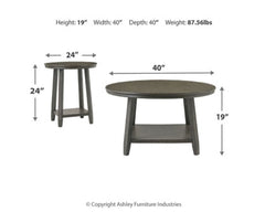 Caitbrook Table (Set of 3) - furniture place usa