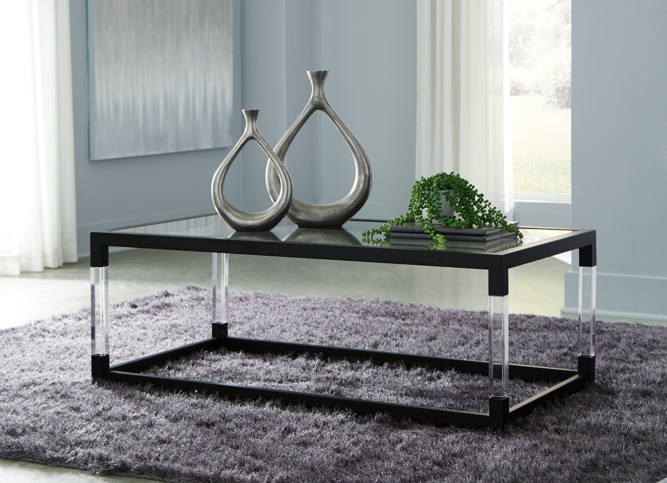 Nallynx Coffee Table with 1 End Table - furniture place usa