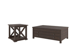 Camiburg Coffee Table with 1 End Table - PKG008966 - furniture place usa