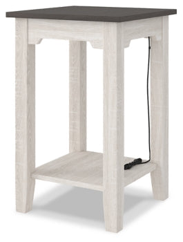 Dorrinson Chairside End Table - furniture place usa