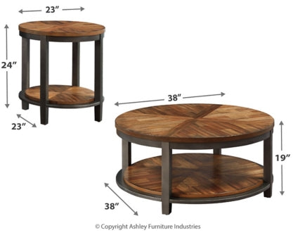 Roybeck Table (Set of 3) - furniture place usa