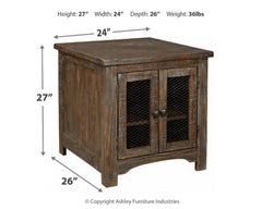 Danell Ridge End Table - furniture place usa