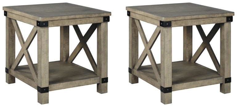 Aldwin 2 End Tables - furniture place usa