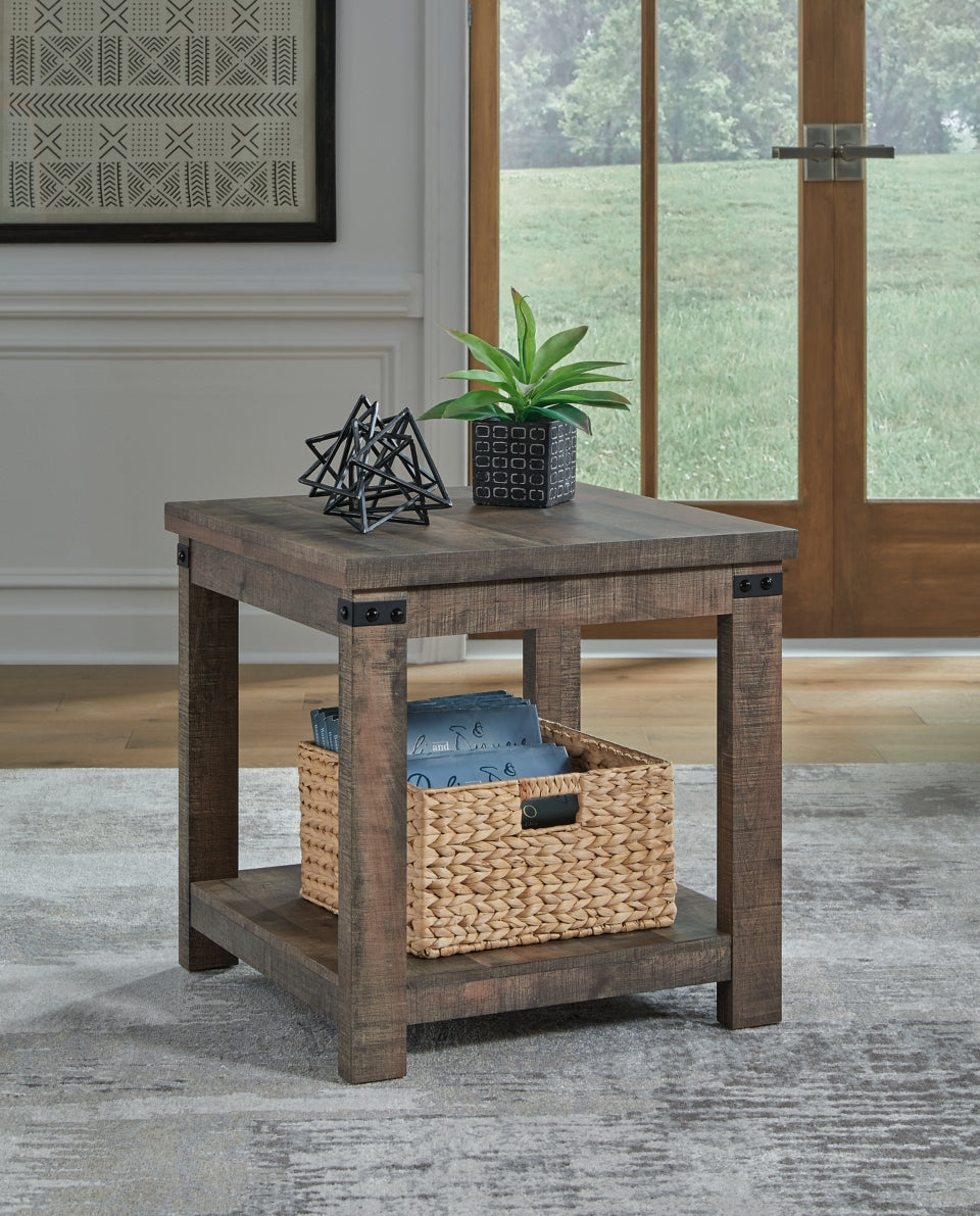 Hollum Coffee Table with 1 End Table - furniture place usa