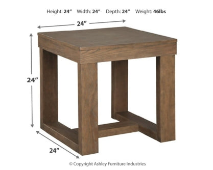 Cariton Coffee Table with 1 End Table - furniture place usa