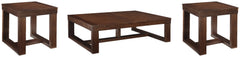 Watson Coffee Table with 2 End Tables - furniture place usa