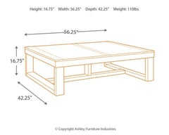 Watson Coffee Table and 2 End Tables - furniture place usa
