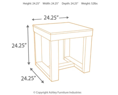 Watson End Table - furniture place usa