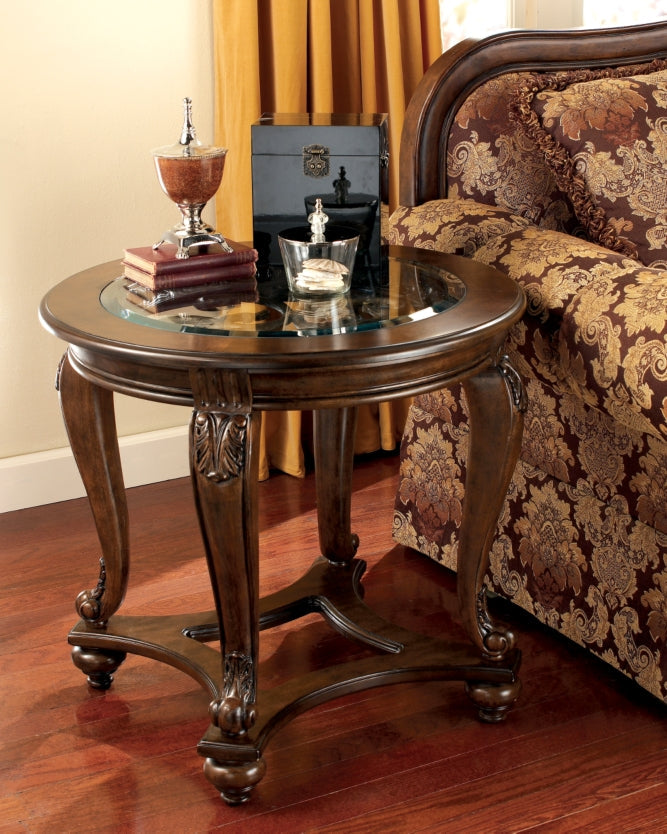 Norcastle Coffee Table with 2 End Tables - furniture place usa