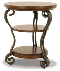 Nestor Chairside End Table - furniture place usa