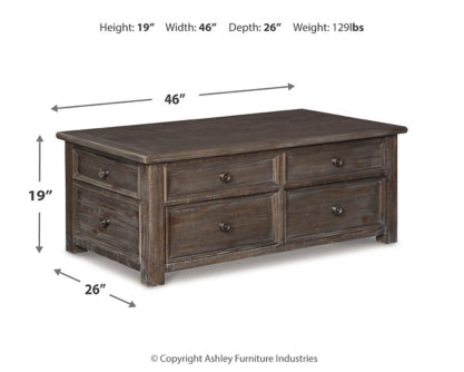 Wyndahl Coffee Table with 1 End Table - PKG008781 - furniture place usa