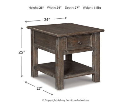 Wyndahl Coffee Table with 1 End Table - PKG008781 - furniture place usa