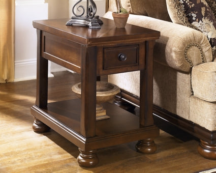 Porter Coffee Table with 1 End Table - furniture place usa