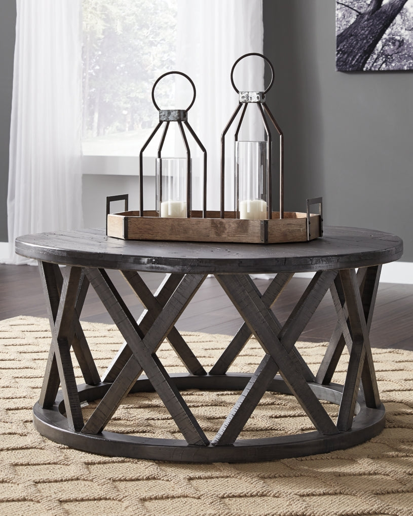 Sharzane Coffee Table with 1 End Table - furniture place usa