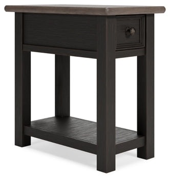 Tyler Creek Chairside End Table - furniture place usa