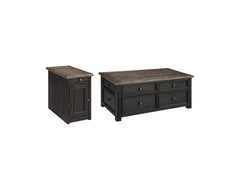 Tyler Creek Coffee Table with 1 End Table - PKG010345 - furniture place usa