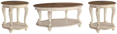Realyn Coffee Table and 2 End Tables - furniture place usa