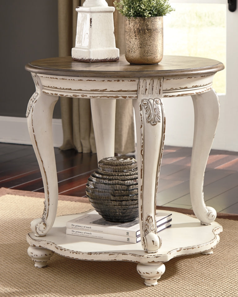 Realyn Coffee Table with 1 End Table - PKG008634 - furniture place usa