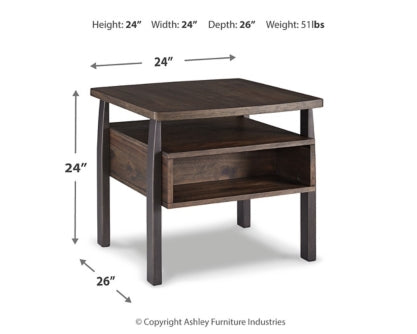 Vailbry Coffee Table with 1 End Table - PKG008768 - furniture place usa