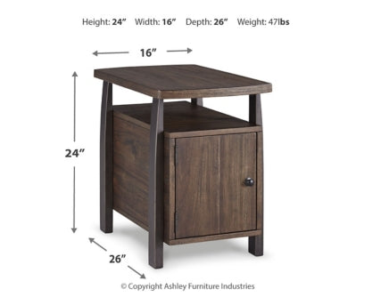 Vailbry Coffee Table with 1 End Table - PKG008769 - furniture place usa