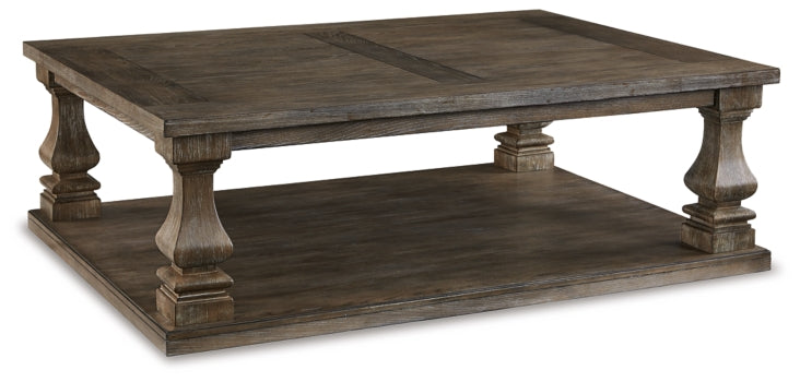 Johnelle Coffee Table with 2 End Tables - furniture place usa