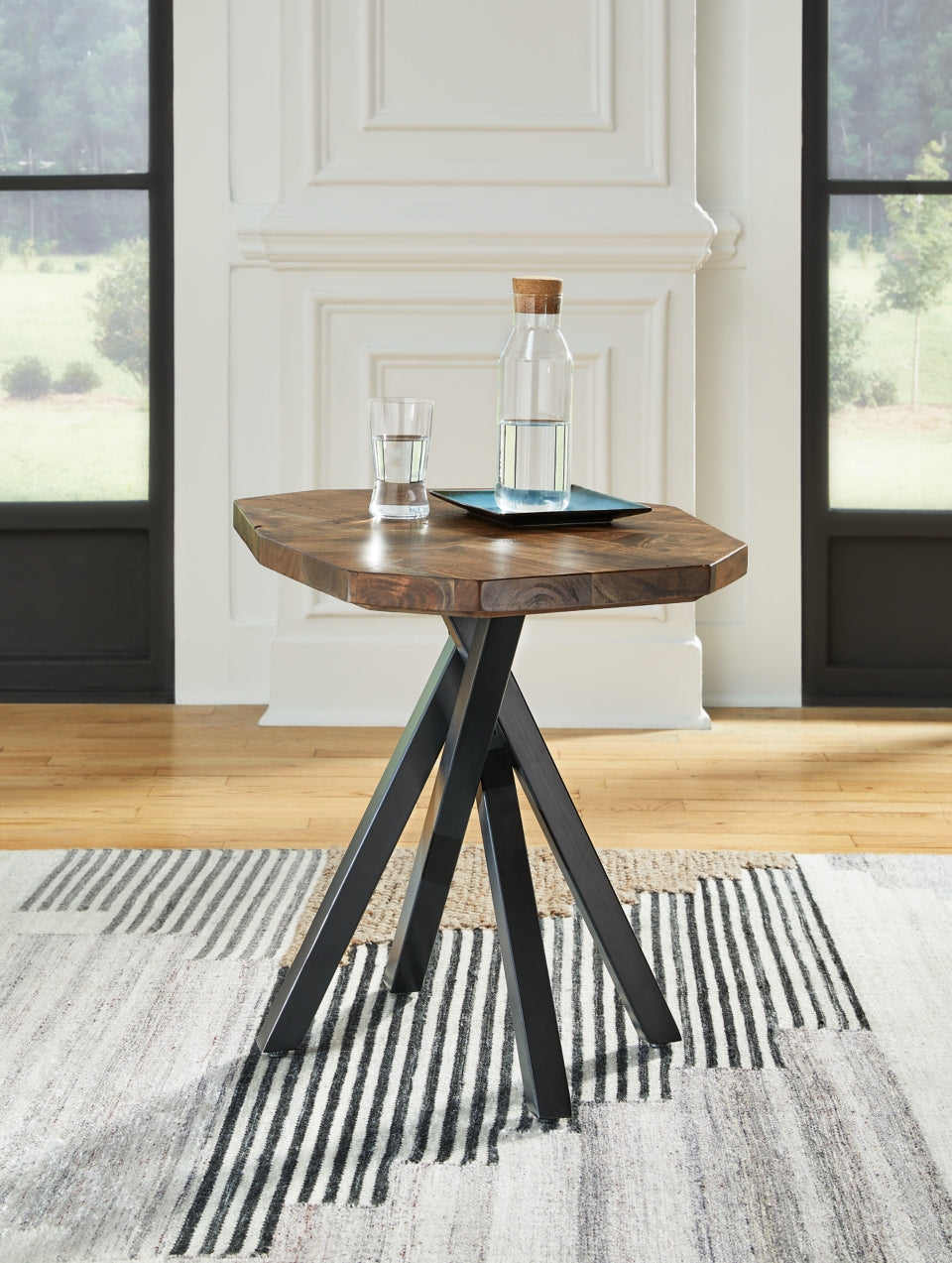 Haileeton Coffee Table with 2 End Tables - furniture place usa