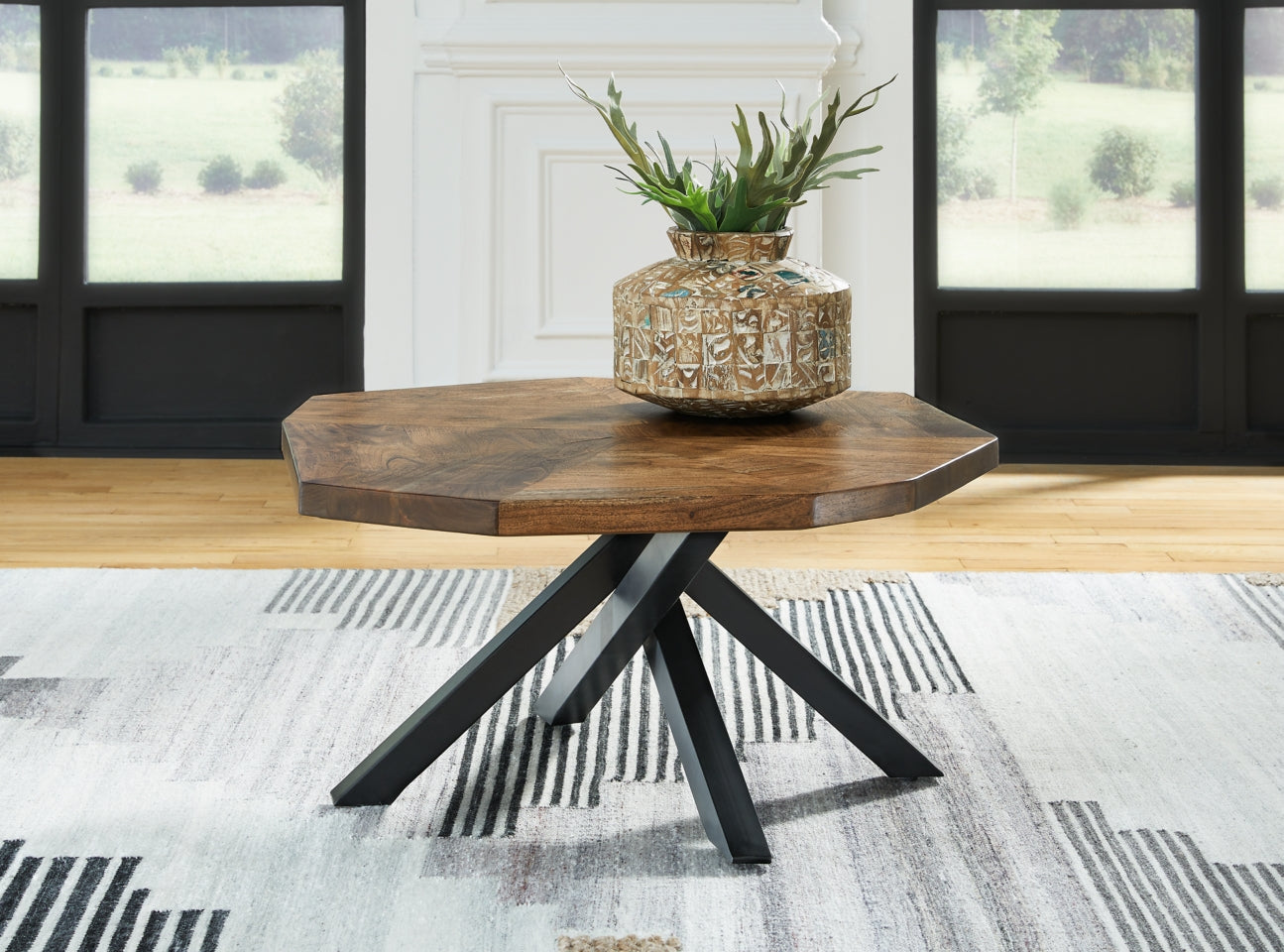 Haileeton Coffee Table with 1 End Table - furniture place usa