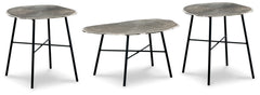 Laverford Coffee Table with 2 End Tables - furniture place usa