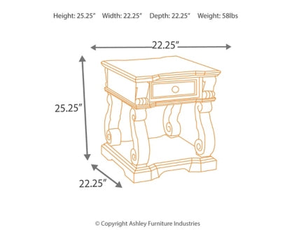 Alymere 2 End Tables - furniture place usa