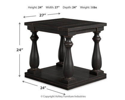 Mallacar Coffee Table with 1 End Table - furniture place usa