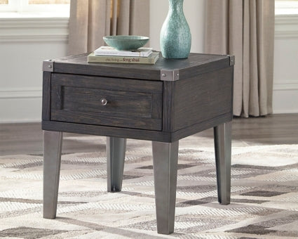 Todoe Coffee Table with 1 End Table - furniture place usa