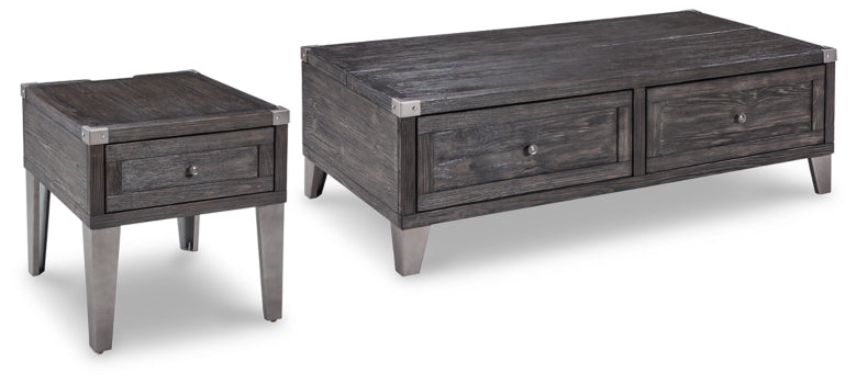 Todoe Coffee Table and End Table - furniture place usa