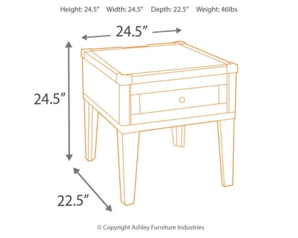 Todoe 2 End Tables - furniture place usa