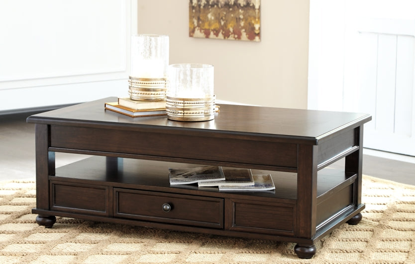 Barilanni Coffee Table with Lift Top - furniture place usa