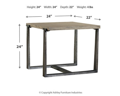 Dalenville End Table - furniture place usa