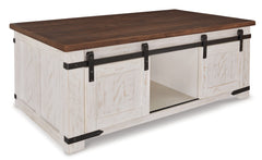 Wystfield Coffee Table with 2 End Tables - PKG010579 - furniture place usa