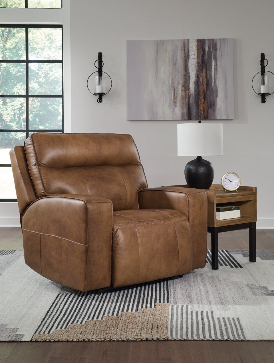 Game Plan Oversized Power Recliner - furniture place usa